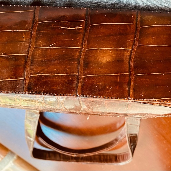 Vintage Bass Alligator Bag 60’s - Picture 7 of 9